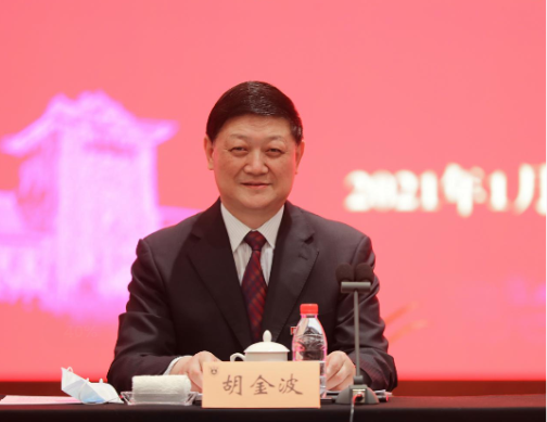 胡金波講話（佘治駿 攝影）